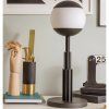 Lampă de masă LED AR04 47 cm, gri, Alessi