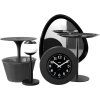 Lampă de masă LED AR04 47 cm, gri, Alessi
