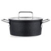 Capac pentru cratiță ADAMANT 20 cm, negru, aluminiu, Fissler