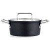 Capac mare pentru cratiță ADAMANT 18 cm, negru, aluminiu, Fissler