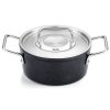 Capac mare pentru cratiță ADAMANT 18 cm, negru, aluminiu, Fissler