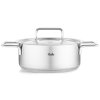 Capac pentru cratiță PURE 24 cm, argintiu, oțel inoxidabil, Fissler