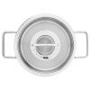 Set de vase pentru gătit PURE, set de 4, argintiu, oțel inoxidabil, Fissler