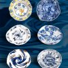 Farfurie pentru cină DIESEL CLASSICS ON ACID ENGLISH DELFT 28 cm, alb, porțelan, Seletti