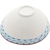 Bol de masă DIESEL CLASSICS ON ACID FIORI 12 cm, alb/albastru, porțelan, Seletti