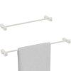 Suport pentru prosoape CARVO 51 cm, alb, oțel inoxidabil, Zack