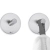Cârlig pentru prosoape 4,5 cm, set de 2, mat, oțel inoxidabil, Zack