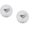 Cârlig pentru prosoape 4,5 cm, set de 2, mat, oțel inoxidabil, Zack