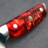 Cuțit japonez RESIN FUTURE 15 cm, roșu, Dellinger
