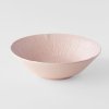 Bol de masă ICE PINK 700 ml, roz, ceramică, MIJ