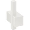 Cârlig pentru prosoape CARVO 6 cm, alb, oțel inoxidabil, Zack