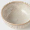 Bol de masă RIDGED ALABASTER 160 ml, cremă, ceramică, MIJ