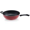 Tigaie Wok COLOR EDITION 32 cm, roșu, aluminiu, Fissler