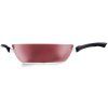 Tigaie Wok COLOR EDITION 32 cm, roșu, aluminiu, Fissler