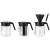 Recipient pentru servire NOHR 1,2 l, negru, din sticlă, Stelton
