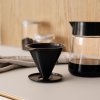 Filtru de picurare NOHR, negru, din oțel inoxidabil, Stelton