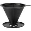 Filtru de picurare NOHR, negru, din oțel inoxidabil, Stelton