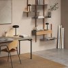 Lampă de masă EMENDO 29 cm, cu încărcător wireless Qi, negru, Eva Solo