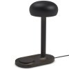Lampă de masă EMENDO 29 cm, cu încărcător wireless Qi, negru, Eva Solo