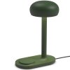 Lampă de masă EMENDO 29 cm, cu încărcător wireless Qi, verde smarald, Eva Solo