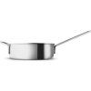 Tigaie sauté MULTI MOSAIC 24 cm, inox + ceramică, Eva Trio
