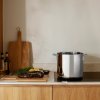 Oală de gătit 28 cm, 15 l, inox, Eva Trio