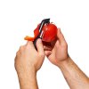 Decojitor de legume GOOD GRIPS 18 cm, zimțată, negru, plastic, OXO