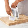 Râzătoare de mână GOOD GRIPS 22 cm, alb, plastic, OXO