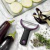 Decojitor de legume GOOD GRIPS 13 cm, violet, plastic, OXO