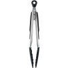 Clește de bucătărie GOOD GRIPS 23 cm, negru, silicon, OXO