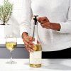 Dop pentru vin STEEL, set de 2, argintiu, oțel inoxidabil, OXO