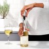 Dop pentru vin STEEL, set de 2, argintiu, oțel inoxidabil, OXO