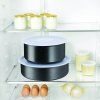 Set de vase pentru gătit INGENIO BLACK STONE L3998802, set de 8 buc, suprafață antiaderentă, Tefal
