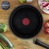 Set de vase pentru gătit INGENIO BLACK STONE L3998802, set de 8 buc, suprafață antiaderentă, Tefal