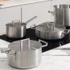 Capac CONVIVIO 16 cm, din oțel inoxidabil, Alessi