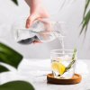 Carafă pentru apă EAU GOOD 800 ml, transparent, din sticlă, Black+Blum