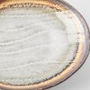 Farfurie pentru cină AKANE GREY 24 x 20 cm, gri, oval, ceramică, MIJ