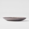 Farfurie pentru cină AKANE GREY 24 x 20 cm, gri, oval, ceramică, MIJ