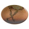 Farfurie pentru cină WABI SABI 25 cm, maro, ceramică, MIJ