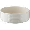 Bol pentru câini PETWARE 15 cm, alb, ceramică, Mason Cash