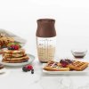 Recipient pentru mixarea ingredientelor pentru clătite 500 ml, maro, plastic, Lékué