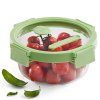 Recipient pentru depozitarea alimentelor 650 ml, rotund, din sticlă, Lékué