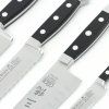 Cuțit Santoku ALPHA POM 18 cm, negru, Güde