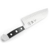 Cuțit Santoku ALPHA POM 18 cm, negru, Güde