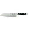 Cuțit Santoku ALPHA POM 18 cm, negru, Güde
