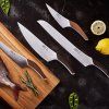 Cuțit pentru bucătărie SYNCHROS 21 cm, maro, Güde