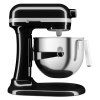 Mixer cu bol HEAVY DUTY 5KSM70JPX 6,6 l, negru, KitchenAid