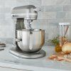 Mixer cu bol HEAVY DUTY 5KSM70JPX 6,6 l, argintiu, KitchenAid