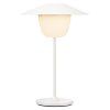 Lampă portabilă de masă ANI MINI 21 cm, LED, alb, aluminiu, Blomus