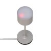 Lampă de masă portabilă FAROL MINI 19,5 cm, LED, alb, gri-satelit, Blomus